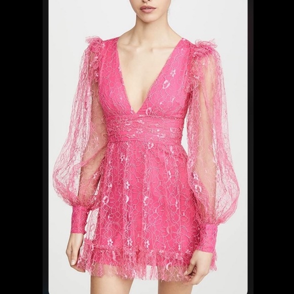 Alice McCall Floyd Mini Dress Pink Size 0 NWT - Picture 9 of 9